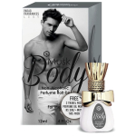 L&otilde;hnaained Keha Musk Attar Parf&uuml;&uuml;mi&otilde;li Meestele 12ml / V&auml;rske L&otilde;hn 24 Tundi Kestev (2 tk Reisipakend Parf&uuml;&uuml;mi&otilde;li Vaba) 12ML