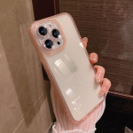 Luksuslik Armor Glitter l&auml;bipaistev HD Hrad &uuml;mbris iPhone 14 Pro Max jaoks 14 13 12 11 P&otilde;rutuskindel kaamera objektiivi kaitsekate Funda for iphone 11ProMax helesinine v&auml;rv