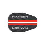 for ford ranger wildtrak F-100 ER, EQ, R Crew 2pcs car Rearview mirror Carbon fiber Rain car ranger