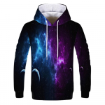 Neoonroheline kapuuts meeste/naiste Harajuku kevad-s&uuml;gisriided 3D meeste kapuuts Pusa T&auml;nav V&auml;rviline tr&uuml;kis Hip Hop trend 4XL XL