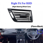 Auto LHD RHD eesmine vasak parem Keskkliimaseade AC ventilatsiooniv&otilde;re v&auml;ljalaskepaneeli katte vahetus BMW X1 E84 jaoks RHD Right