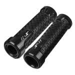 Motorcycle Accessories 7/8'' 22mm CNC Aluminum Handle bar Hand grips handlebar grip ends Plug For HONDA X-11 1999 2000 2001 punane