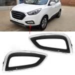 Hyundai IX35 jaoks 2014 2015 2016 auto esip&otilde;rkeraua udutulelaterna raami kate Udutule udutule sisekujunduse kapoti kaas 1pc right gray