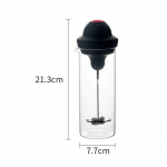 Elektriline piima Fr vispliga Dri mikser kohvi minivahustaja kohvivahumasina jaoks piimakokteil mikser roostevabast terasest mullimasin