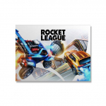 Rocket League M&auml;ng Plakatitoa sisustus Videom&auml;ng Neoonautoprindid Seinakunst Moodne poistetuba Elutuba Kodukaunistus L&otilde;uendimaal 30X40cm No Frame