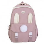 Kid Pink Kawaii reisi multifilmi t&uuml;drukute kotid Armas koolikott Laste seljakott 23*12*29cm valge