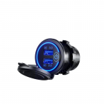 Quick Charge 3.0 Dual USB autolaadija veekindel 12v/24v Qc3.0 USB kiirlaadija pistikupesa puutel&uuml;litiga