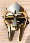 MF Doom mask Keskaegne gladitori teras , nahast n&auml;omask Halloweeni kost&uuml;&uuml;mi n&auml;omask T&auml;iskasvanute kost&uuml;&uuml;mi n&auml;omask Parim kingitus l Peo mask.