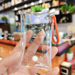 V&auml;ike l&auml;bipaistev rahakott PVC l&auml;bipaistev mini rahakott naistele, lapsed, t&uuml;drukud, v&otilde;ti, huulepulk, k&otilde;rvaklappide, m&uuml;ntide hoiukotid. oranž