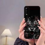 Animal Lion Wolf Tiger telefoni&uuml;mbris iPhone'ile Samsung Galaxy Redmi Xiaomi Oppo OnePlus Note SA 7 8 9 10 11 12 13 14 20 21 22 23 53 54 Pro Max Ultra iPhone 6 or 6S