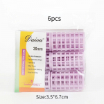 6-14 tk/komplekt Laisad lokirullid Juuksur Juuksurrulli Suur haardeklambrid DIY juuste kujundamise t&ouml;&ouml;riistad ebakindel V&auml;rv Ilu Aksessuaarid