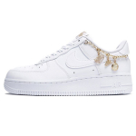 Nike Air Force 1 07 LX Lucky Charms Naiste tossud Valge Metallik-Kuldne Lame Kuldne DD1525-100 38.5