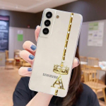 L&auml;bipaistev &uuml;mbris Samsung Galaxy S22 S20 FE S21 S23 S10 S9 Plus Note 20 Ultra 10 Lite 9 TPU telefonikestaga Rose Gold 26 t&auml;hega ABC Samsung S22 5G