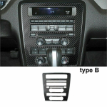 Ford Mustang 2009-13 s&uuml;sinikkiust sisekeskkonsooli paneeli katteviimistlus gray