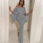 Merineitsi ballikleidid Litritega &otilde;htukleit Naiste kokteilipeokleit Seksikas kehakleit Suures suuruses kleit XXXL hall