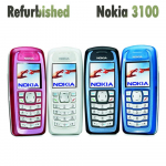 Renoveeritud Nokia originaal Nokia 3100 mobiiltelefon No charger valge