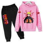 Naruto Hoodie Laste riided Poiste Pusad Avatar Kakashi Harajuku Lahtised dressipluusid Top S&uuml;gise kevade O kaelaga Pulloveri komplektid 150