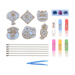 DIY Crystal Paint Kunst- ja k&auml;sit&ouml;&ouml;komplektid Kunstikomplekt Harivad m&auml;nguasjade maalimine