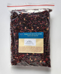 RED HIBISCUS FLOWER ORGANIC HERBAL TEA 250g sabdariffa Rosella DRIED HERB