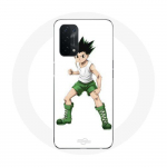 Oppo A74 5G Manga Gon Freecss Hunter x Hunter valge taustaga &uuml;mbris
