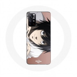 &Uuml;mbris Xiaomi Redmi Note 11s 5G Anime Death Note L plakati jaoks