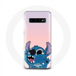 &Uuml;mbris Samsung Galaxy s10 plus'ile. &Otilde;mble nina roosal taustal