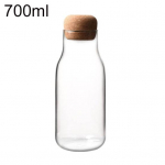 150/300/700 ml s&auml;ilituspudel V&uuml;rtsid Suhkur Tee Kohv Kork Kork Klaaspurk 150ML