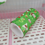 Lemmiklooma j&otilde;ulude v&otilde;rkkiik talvine soe tunnel rippuv puuvillane pesa lemmikloomatarbed hamstri orava jaoks channel 22 x 10 punane