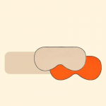 Kahepoolne Warm Cool Ear Hook Eye Mask Sleeping Eye Mask Mugav lauv&auml;rv Eye Patch Travel Relax Eye Cover Silmahooldusvahendid