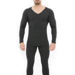 Meeste termoriided &otilde;mblusteta pikad Johns komplekti soojad sametp&uuml;ksid talvetermiline aluspesu 3XL veinipunane v&auml;rv