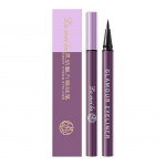 Matte silmapliiatsi pliiats meik veekindel kauap&uuml;siv kiiresti kuivav sile &uuml;li&otilde;huke must vedel silmapliiats pliiats Naiste kosmeetika 1PCS