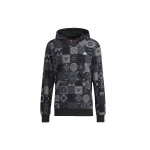 Adidas CNY AOP Kapuutsikaga dressipluus kogu pinnal tr&uuml;kitud Meeste Kapuutsikad Must HC0271 M