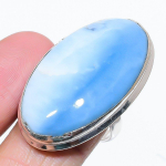 Natural Owyhee Opal Gemstone Handmade 925 Sterling Silver Ring Size 8 w8n45
