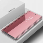 Xiaomi Redmi Note 12 Pro Plus 5G &uuml;mberp&ouml;&ouml;ratava &uuml;mbrise nutika peegli nahast kattega Note12 Pro+ RedmiNote12 4G magnetilise raamatualuse jaoks For Redmi Note 12 5G