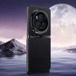 Luksuslik Leaher &uuml;mbris Honor Magic 6 Pro Case jaoks Luksuslik PU-nahast + galvaniseeritud raam &Uuml;li&otilde;huke kaamera kaitsekate for Honor Magic6 Pro
