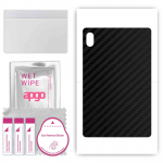 apgo Protective Skin Sticker for the back compatible with Huawei MatePad 11 2023, Wrap Film, Foil, Vinyl - Pattern Carbon Black