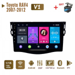 2Din Android autoraadio Toyota RAV4 2007-2012 jaoks Multimeedia Carplay Auto WIFI Peaseade Stereo Navigatsioon 2+32GB 1+16GB