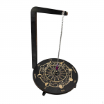 Ennustamisriiuli ehtehoidja sisekujundus, mitmeotstarbeline uudsus, korduvkasutatav praktiline kaelakee vitriin must