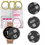 3x apgo MATTE h&uuml;briidne kaitseklaas, mis &uuml;hildub Fossil Gen 6-ga (42 mm), painduv nanoklaas, suurep&auml;rane asendus karastatud klaasile, kriimustuskindel