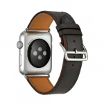 Nahast rihm Apple'i kellarihmale 44mm 40mm 45mm 41mm 38mm 42mm Ehtsast nahast &uuml;hekordne k&auml;ev&otilde;ru iWatch seeria 5 4 3 6 se 7 For 38mm or 40mm
