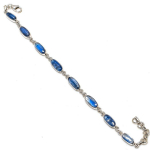 Looduslik sinine k&uuml;aniit v&auml;&auml;riskivi 925 prooviga h&otilde;be kingitus k&auml;ev&otilde;ru 7-8 O2S40