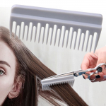 Grab Shear Comb Can Be Attached Scissors Easy to Clean for All Hair Types Hairdressing Brush small