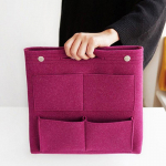 Multifunktsionaalne meigikott, vildist sisuga rahakoti organiseerija, mitmetaskuline kosmeetikakott kotis organiseerija kandekoti ja k&auml;ekoti vormihoidja jaoks
