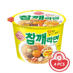 Ottogi Seesami Ramen Suur Tass 110g (3 Valikud) 4PCS