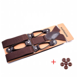 Meeste traksid moodsate n&ouml;&ouml;pidega, vastupidav ja kauakestev elastsus, reguleeritav elastsus 1 Suspenders＋6buckles