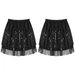 Lastele T&uuml;drukutele Tantsuseelik Laste L&uuml;hike Seelik Litritega Dekoratsioon Mitmetasandiline Tutu seelik lavakost&uuml;&uuml;mi jaoks 2-3 Years must