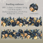 50mm*2m PET Taim Lilled teip Kleebis Dekoratiivne kollaaž Kleepuv isetegemine Scrapbooking k&auml;sitsi valmistatud maalriteip