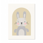 Koomiks Armas L&otilde;vi J&otilde;ehobu Karu Kaelkirjak Loomad Lastetoa Plakatid Pildid L&otilde;uend Maalid Seinakunst Pildid Beebitoa Kodukaunistused 21X30cm No Frame