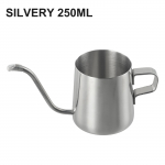 304 roostevabast terasest kohvikeetja hanekelaga veekeetja tila potid Silvery 250ML