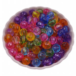 20/40 tk 8/10 mm &uuml;mmargune pall lahtised helmed DIY k&auml;sit&ouml;&ouml; ehete valmistamiseks kaelakee k&auml;ev&otilde;ru valmistamine 8mm mitmev&auml;rviline